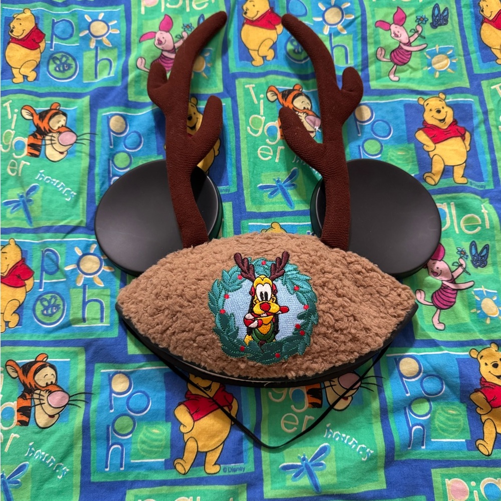 Disney Brown and White Reindeer Antler Ears